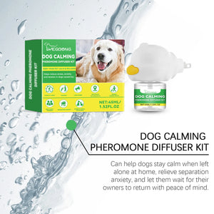 Dog Emotion Diffuser Set for Anxiety Relief Home Environment Stress Care Kit to Effectively Reduce Dogs' Pressure