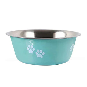 Cute Dog Bowls for Medium Large Dogs Feeding Bowls Water Bowls Stainless Steel Small Dog Food Bowl Elevated Raised Pet Feeders
