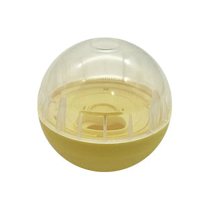 IQ Treat Ball Dog Treat Dispenser Toy Ball Interactive Dog Toy - 4" Dog Food Toy Stimulation, Slow Feeder