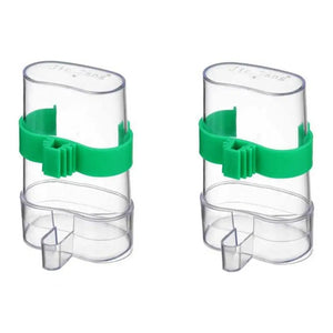 Automatic Bird Water Dispenser Bird Drinking Feeder Transparent Bird Cage Water Fountain for Budgie Cockatiel Lovebird Canary